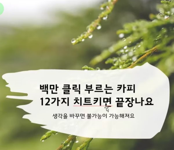 백만 클릭 부르는 카피 12가지